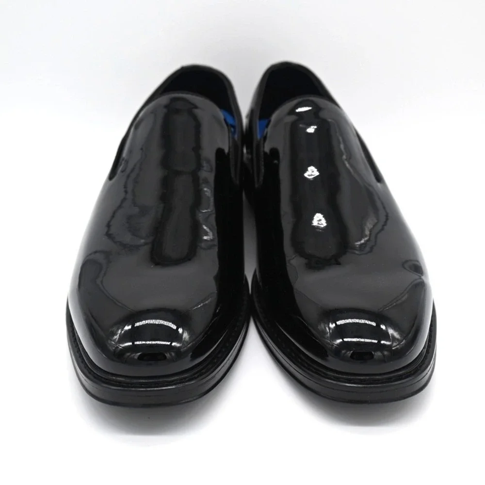Nunn Bush Centro Formal Flex  Men's Shoes Black US 11 WIDE Slip On  Comfort Foam